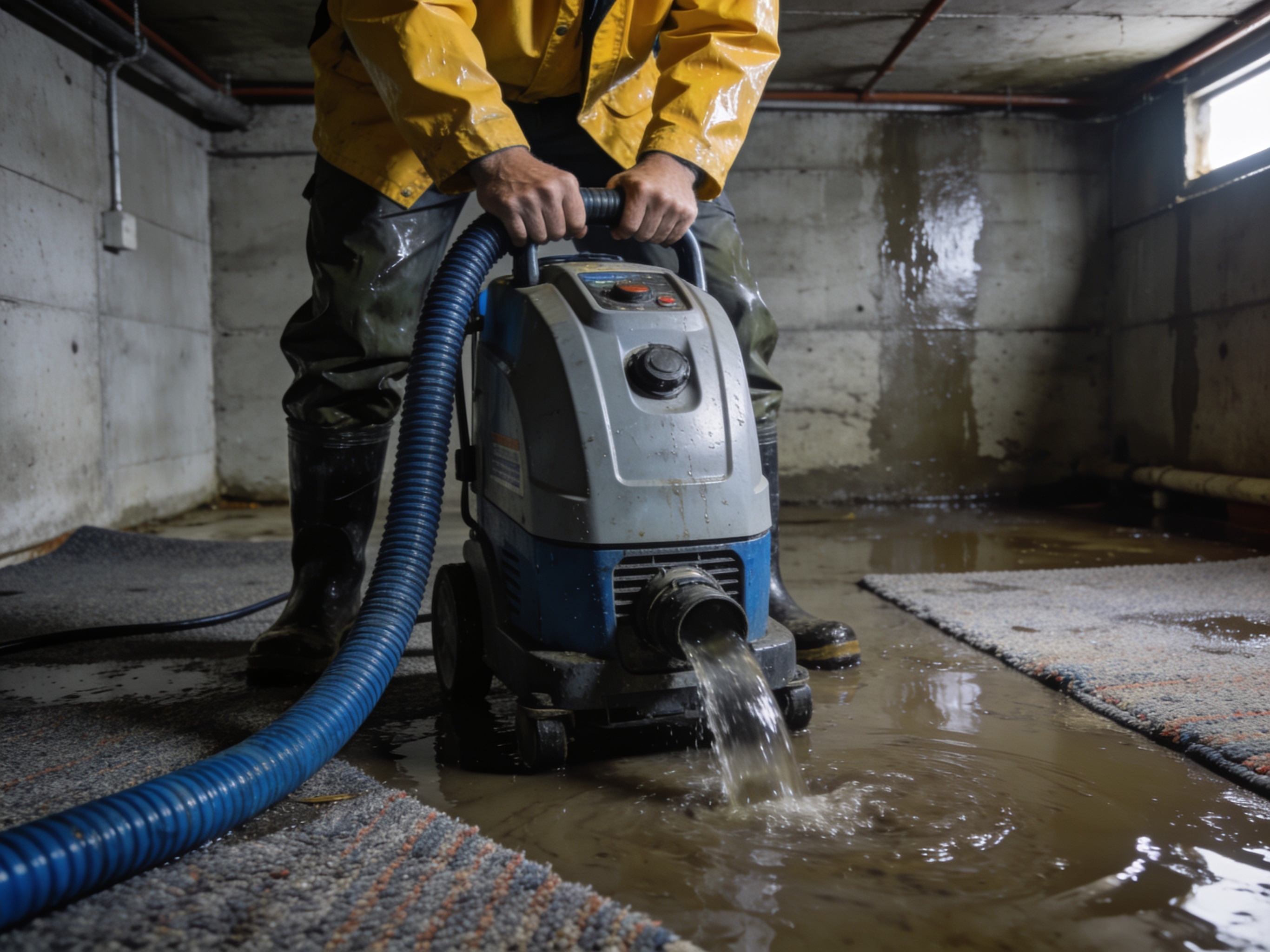 Basement Water Removal in West Acres